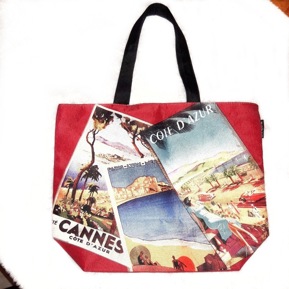 Lancome Cote D'Azure Reusable Shopping Tote NWOT